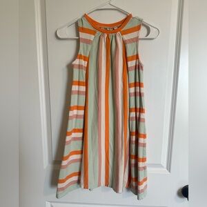 Tea Collection Multicolor Striped Sleeveless Dress